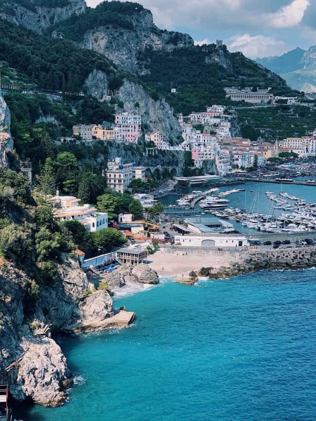 scialatielli amalfitani: la città di Amalfi